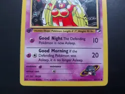 Pokemon - Sabrina's Jynx 59/132 Uncommon 1st Edition Gym Heroes - Image 3