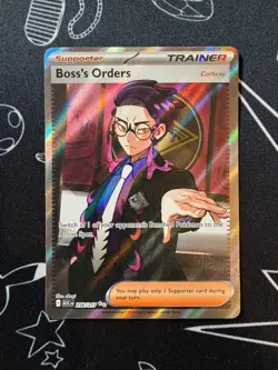 Boss’s Orders 256/217 Pokemon TCG Ascended Heroes Ultra Rare Trainer English - Image 1