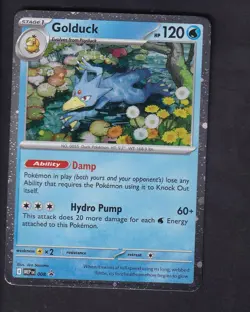 Golduck 008 Holo Promo ME: Mega Evolution Promo Pokemon Near Mint - Image 1