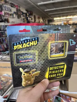 Pokemon TCG: Detective Pikachu Case File Brand New Factory Sealed Promo - Image 1