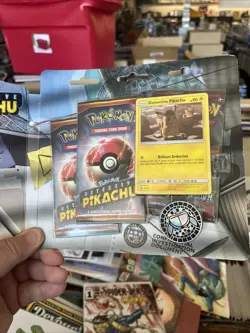 Pokemon TCG: Detective Pikachu Case File Brand New Factory Sealed Promo - Image 3