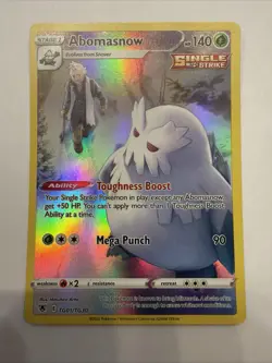 Abomasnow - TG01/TG30 - Pokemon Astral Radiance Sword & Shield MP 1718 - Image 1
