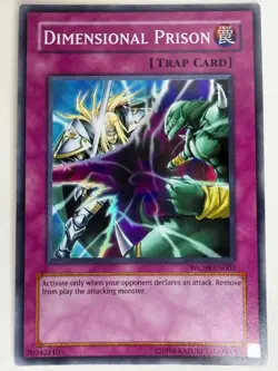 Dimensional Prison - WC08-EN003 - Super Rare - Image 1