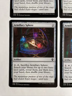 4x Mtg Commander Legends Armillary Sphere NM/M Magic The Gathering - Image 2