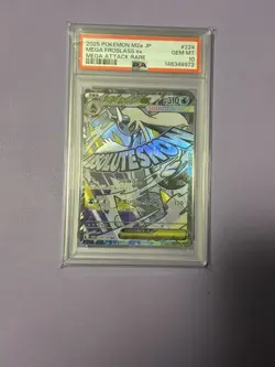 PSA 10 - 2025 POKEMON JAPANESE M2a-MEGA DREAM ex 224 MEGA FROSLASS EX - Image 1