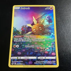 Pokemon TCG Solrock Ultra Rare Crown Zenith: Galarian Gallery GG15/GG70 NM - Image 1