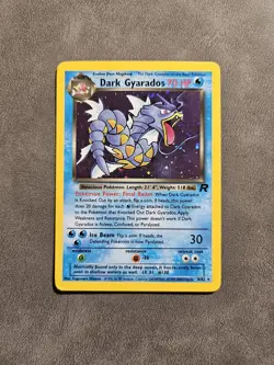 Pokemon TCG Dark Gyarados 8/82 Holo Rare Unlimited - WOTC Team Rocket - NM- - Image 1
