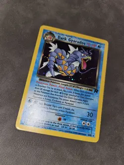 Pokemon TCG Dark Gyarados 8/82 Holo Rare Unlimited - WOTC Team Rocket - NM- - Image 2