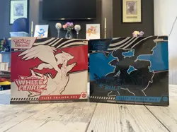 Pokemon Black Bolt and White Flare Elite Trainer Box ETB Set of 2 - Image 1