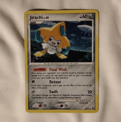 The Pokemon Company Pokemon TCG Jirachi 7/115 Holo Rare ENG Unseen Forces - Image 1