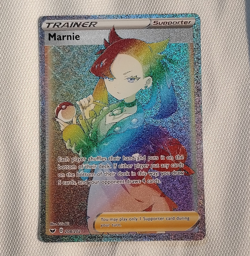 The Pokemon Company Marnie 208/202 Swsh01 Sword & Shield Secret Rare Holo ENG - Image 1