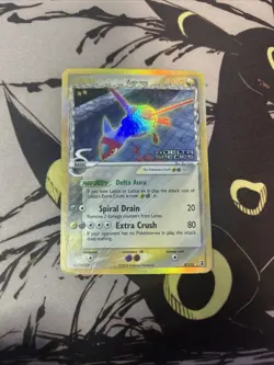 Latias 8/113 EX Delta Species Stamped Reverse Holo Rare Pokemon - Mp - Image 1