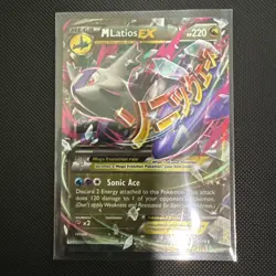 Pokemon TCG Mega M Latios EX Holo Ultra Rare Card Roaring Skies 59/108 - Image 1