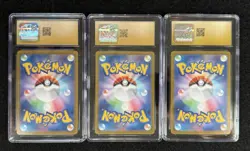 Pokemon Japanese CGC Pristine 10 Ogerpon Set - Hearthflame - Cornerstone - Teal - Image 2
