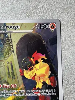 Pokemon TCG Armarouge 203/198 Scarlet Violet Base Illustration Rare NM - Image 4