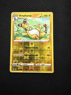 Ampharos 056/203 Rare Evolving Skies Pokemon Reverse Holo Near Mint - Image 1