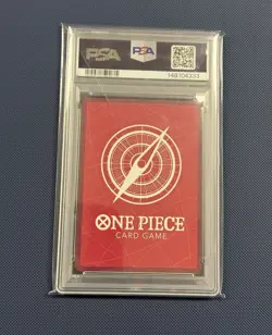 2025 ONE PIECE OP12-020 LEGACY OF THE MASTER RORONOA ZORO ALT ART LEADER PSA 10 - Image 2