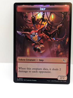 Murders at Karlov Manor - Imp/ Thopter - Token Card - Foil - MKM 007 - - Image 1