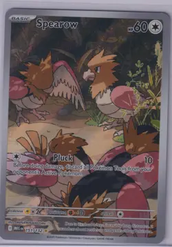 Spearow 151/132 IR ME01 Mega Evolution Pokemon TCG English Card NM - Image 1