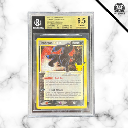 Pokemon Card English - Umbreon Gold Star #17 - Celebrations - BGS9.5 GEM MINT - Image 1