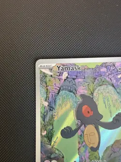 Pokemon Card Yamask 122/086 White Flare Illustration Rare Near Mint - Image 3