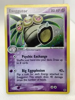 Exeggutor 5/112 - Fire Red & Leaf Green - Holo Pokemon Card - Image 2