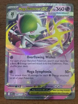 Pokemon TCG Mega Gardevoir Ex 089/217 Ascended Heroes Double Rare NM Card - Image 1