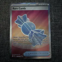 Pokemon TCG Rare Candy 175/132 MEG Trainer Reverse Holo English Card - Image 1