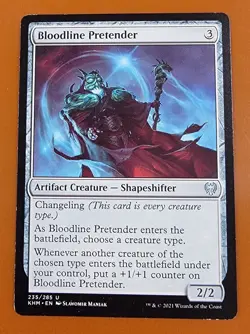 1x Bloodline Pretender (LP) | Kaldheim | MTG Magic Cards - Image 1