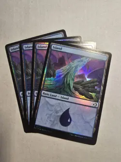 FOIL ISLAND (270) X4 Lorwyn Eclipsed ECL Magic MTG MINT CARD - Image 1