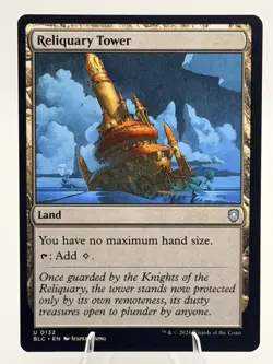Reliquary Tower 0132 Commander: Bloomburrow BLC Magic the Gathering MTG NM - Image 1