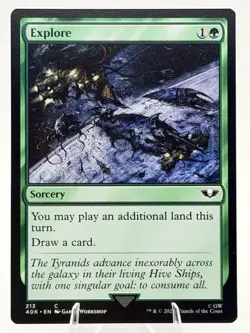 Explore 213 Universes Beyond: Warhammer 40000 40k 2022 Magic MTG NM - Image 1