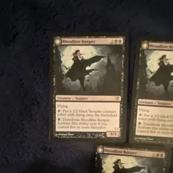 Magic: The Gathering (MTG) Bloodline Keeper x3, Lord of Lineage x3 Innistrad - Image 2