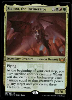 FOIL ZIATORA, THE INCINERATOR - STREETS OF NEW CAPENNA MAGIC: THE GATHERING LP - Image 1