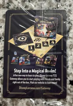 Lorcana Iago Out of Reach 2025 D23 Gold Membership Exclusive Trading Card *NEW* - Image 2