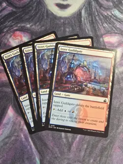 MTG Ravnica Remastered C Izzet Guildgate #0281 PLAYSET 4X X4 - Image 1