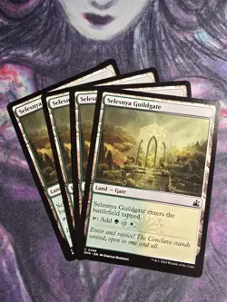MTG Ravnica Remastered C Selesnya Guildgate #0286 PLAYSET 4X X4 - Image 1