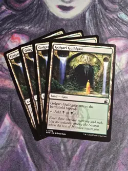 MTG Ravnica Remastered C Golgari Guildgate #0278 PLAYSET 4X X4 - Image 1