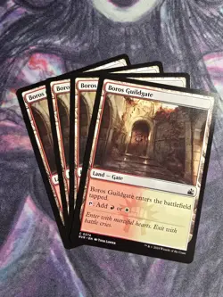 MTG Ravnica Remastered C Boros Guildgate #0274 PLAYSET 4X X4 - Image 1