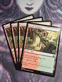 MTG Ravnica Remastered C Gruul Guildgate #0279 PLAYSET 4X X4 - Image 1