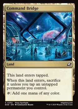 Command Bridge x1 1x FOIL Edge of Eternities NM MTG - Image 1