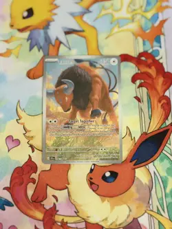 2026 Pokemon Chaos Rising Tauros 096/086 Illustration Rare Full Art NM/M - Image 1