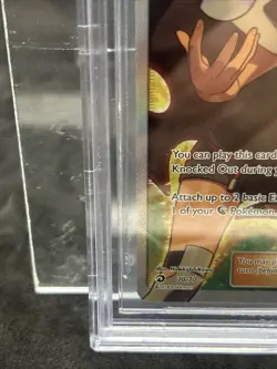 ZINNIA FA PSA 8 2018 POKEMON SUN & MOON DRAGON MAJESTY #70/70 FULL ART - Image 4