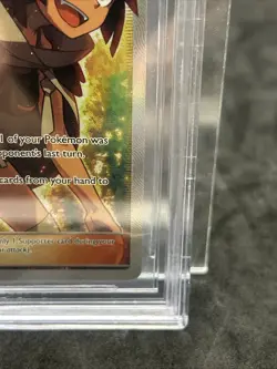 ZINNIA FA PSA 8 2018 POKEMON SUN & MOON DRAGON MAJESTY #70/70 FULL ART - Image 5
