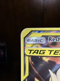 Pokemon TCG Reshiram And Charizard GX Tag Team SM201 Promo JUMBO OVERSIZED - Image 2