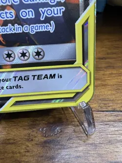 Pokemon TCG Reshiram And Charizard GX Tag Team SM201 Promo JUMBO OVERSIZED - Image 4