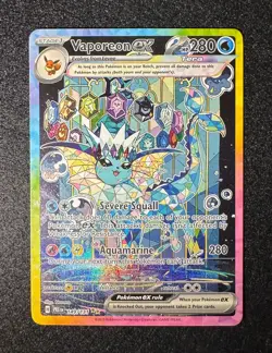 Pokemon Vaporeon EX Special Illustration Rare 149/131 Prismatic Evolutions - Image 1