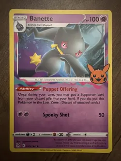 Banette 073/196 Trick Or Trade Stamped - Pokemon TCG - Image 1