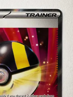 Ultra Ball 264/217 – Pokemon ME Ascended Heroes Ultra Rare Full Art Holo Trainer - Image 3