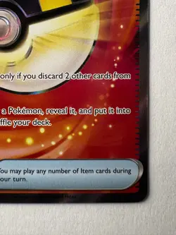 Ultra Ball 264/217 – Pokemon ME Ascended Heroes Ultra Rare Full Art Holo Trainer - Image 4
